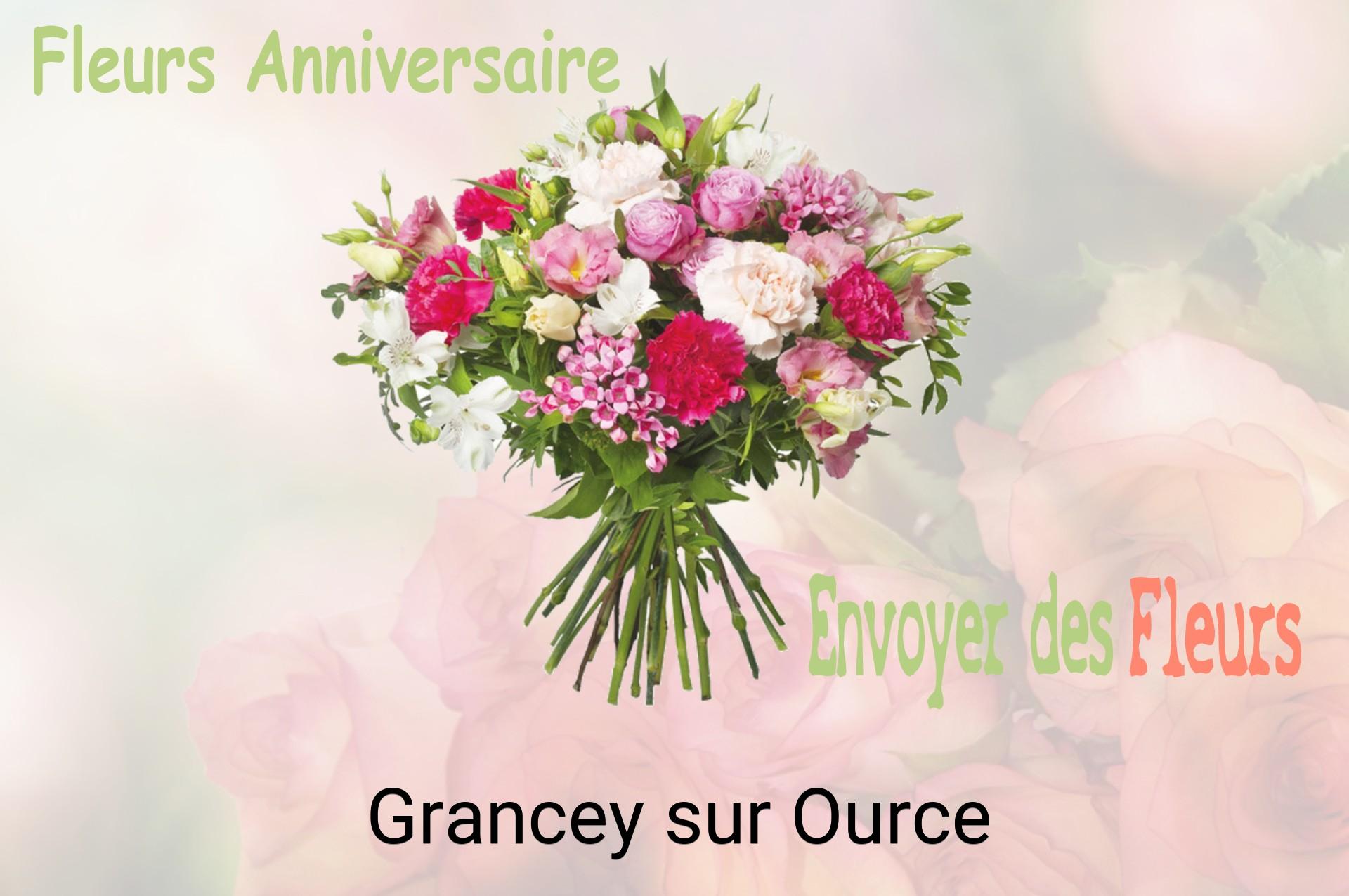 Bouquet de fleurs d’anniversaire livré à Grancey-sur-Ource